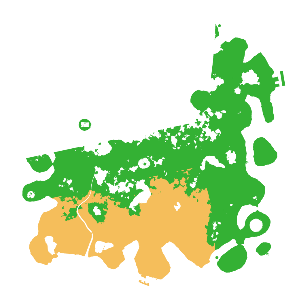 Biome Rust Map: Procedural Map, Size: 4000, Seed: 1394422334