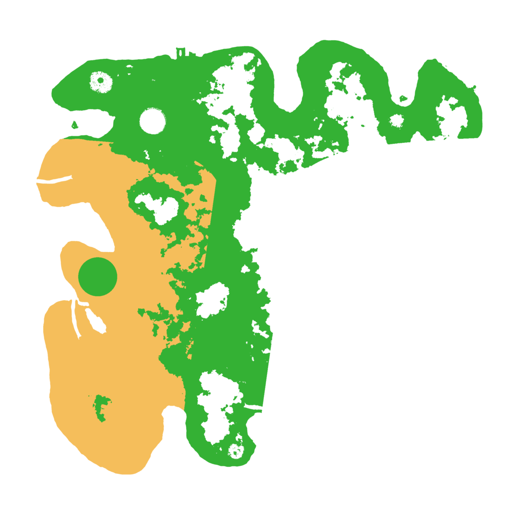Biome Rust Map: Procedural Map, Size: 3500, Seed: 19348120
