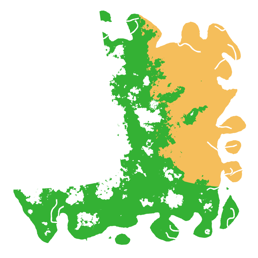 Biome Rust Map: Procedural Map, Size: 5000, Seed: 8246824