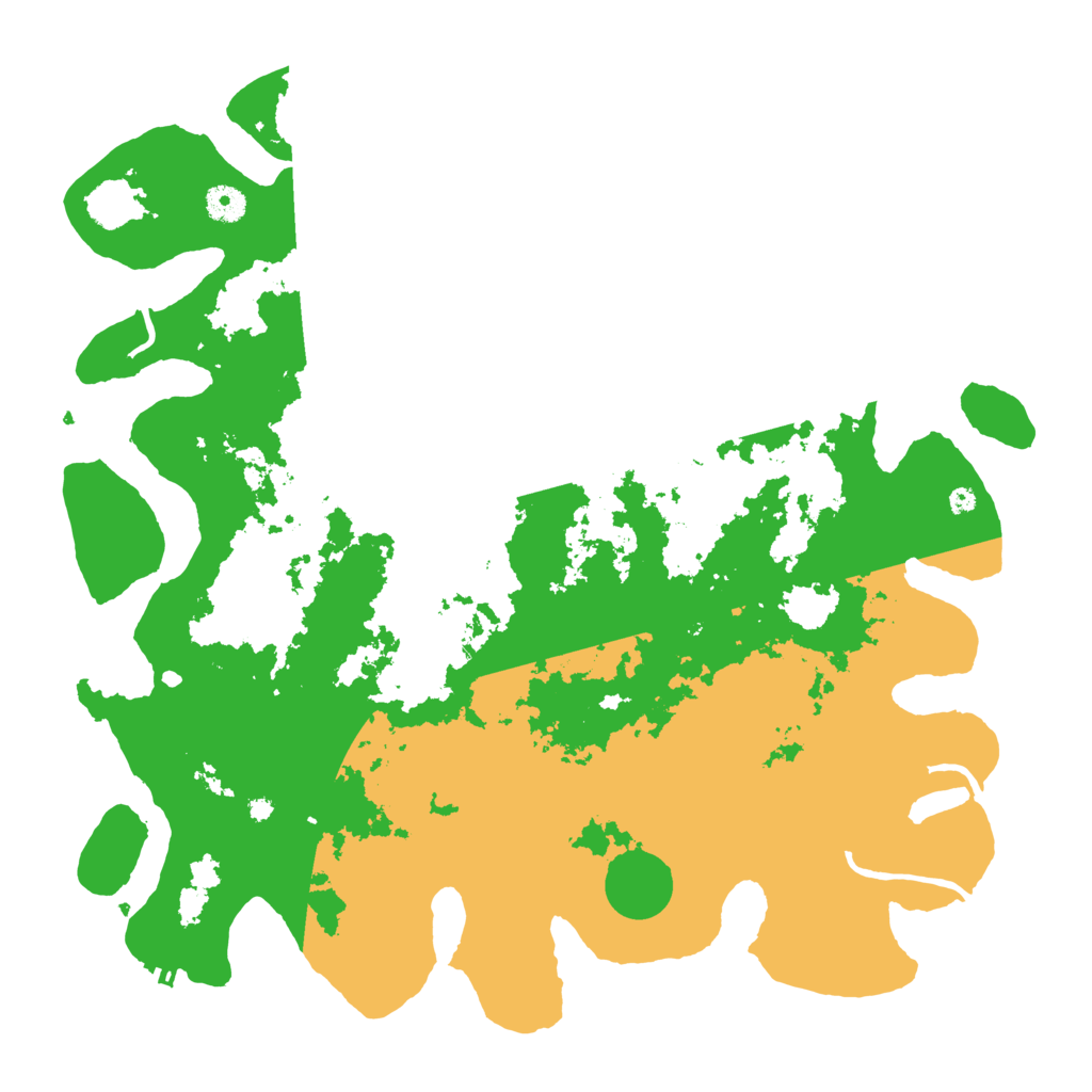 Biome Rust Map: Procedural Map, Size: 4250, Seed: 123412
