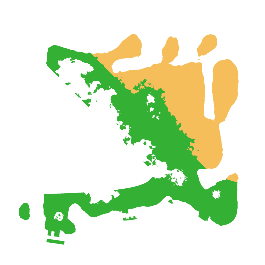 Biome Rust Map: Procedural Map, Size: 3000, Seed: 18060