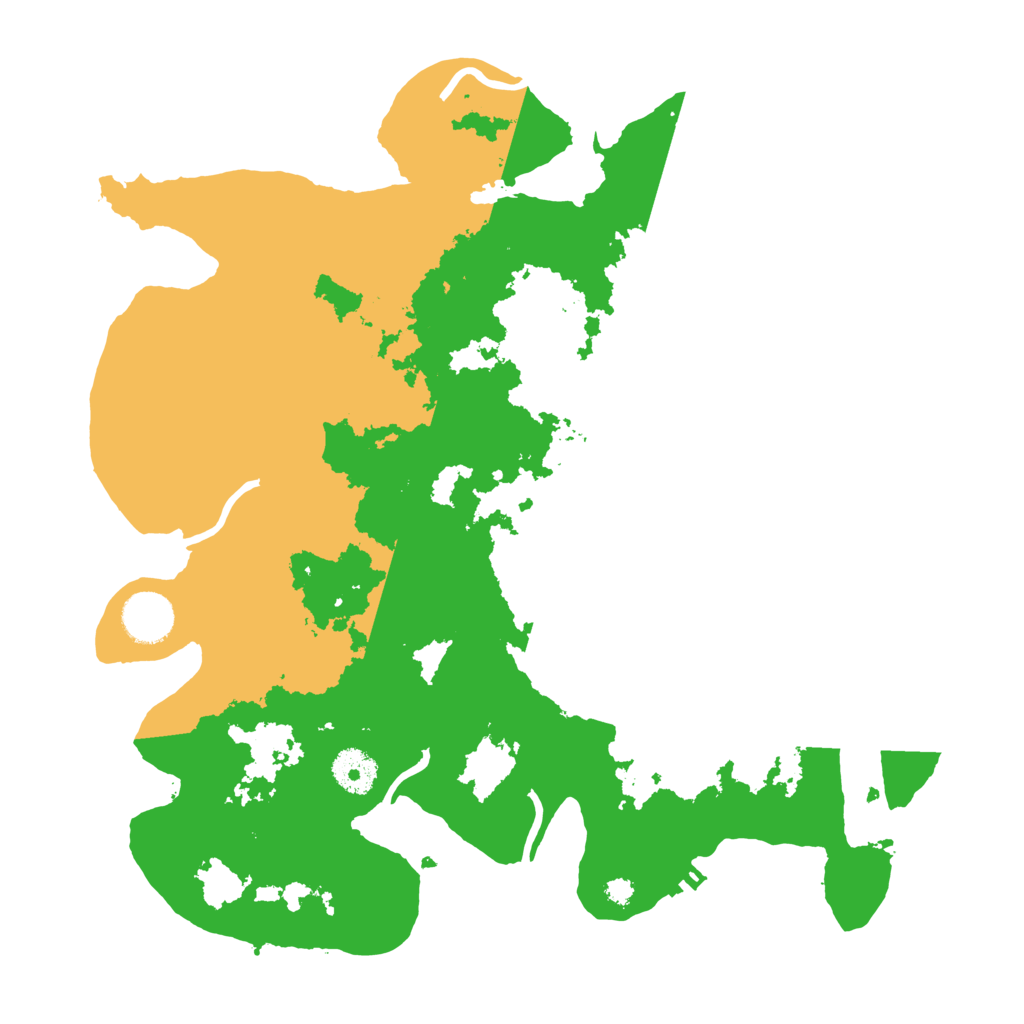 Biome Rust Map: Procedural Map, Size: 3500, Seed: 17159072