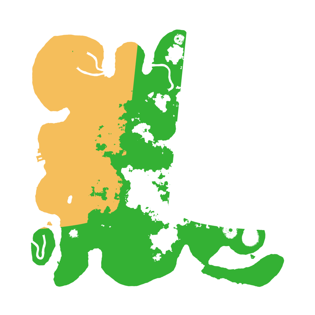 Biome Rust Map: Procedural Map, Size: 3300, Seed: 1014596441