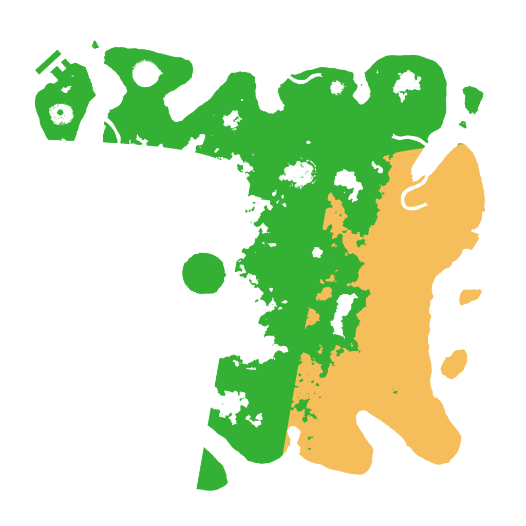 Biome Rust Map: Procedural Map, Size: 3500, Seed: 63325325