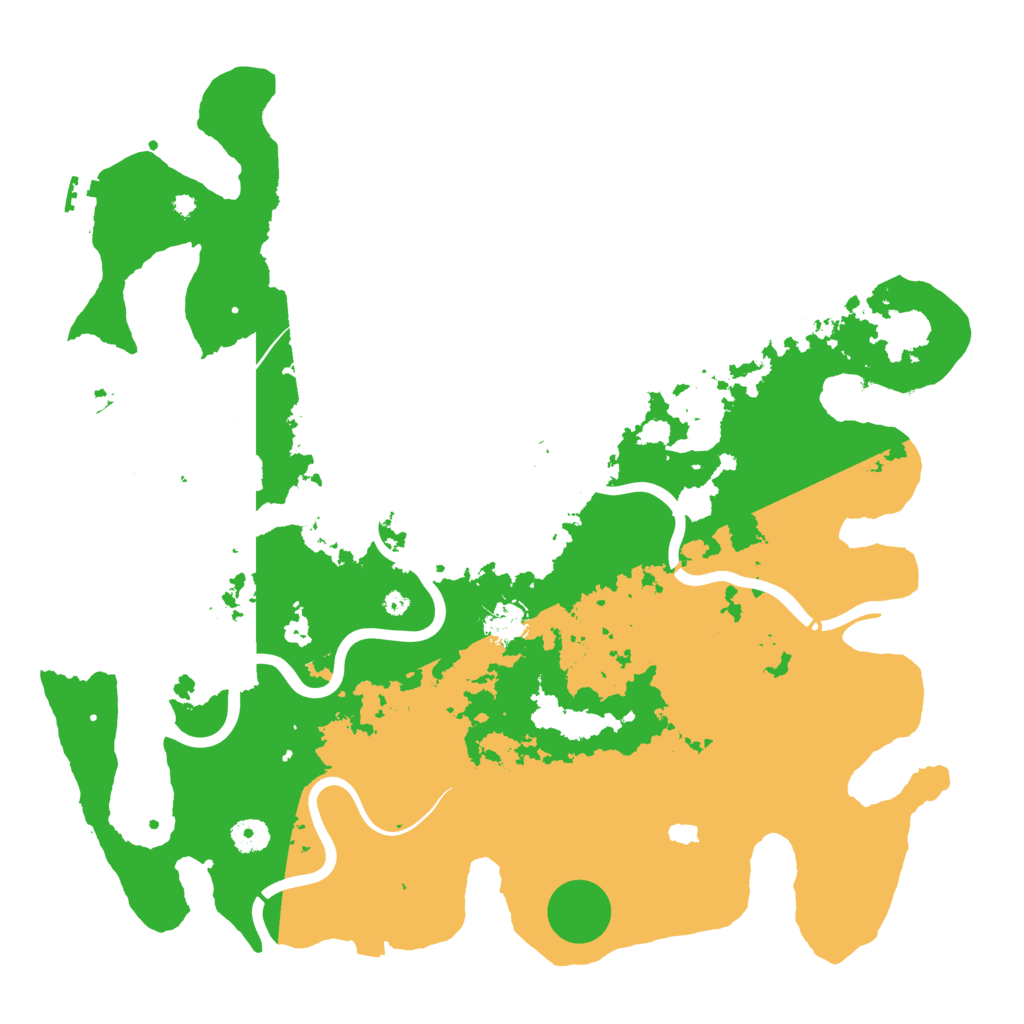 Biome Rust Map: Procedural Map, Size: 4250, Seed: 984176129