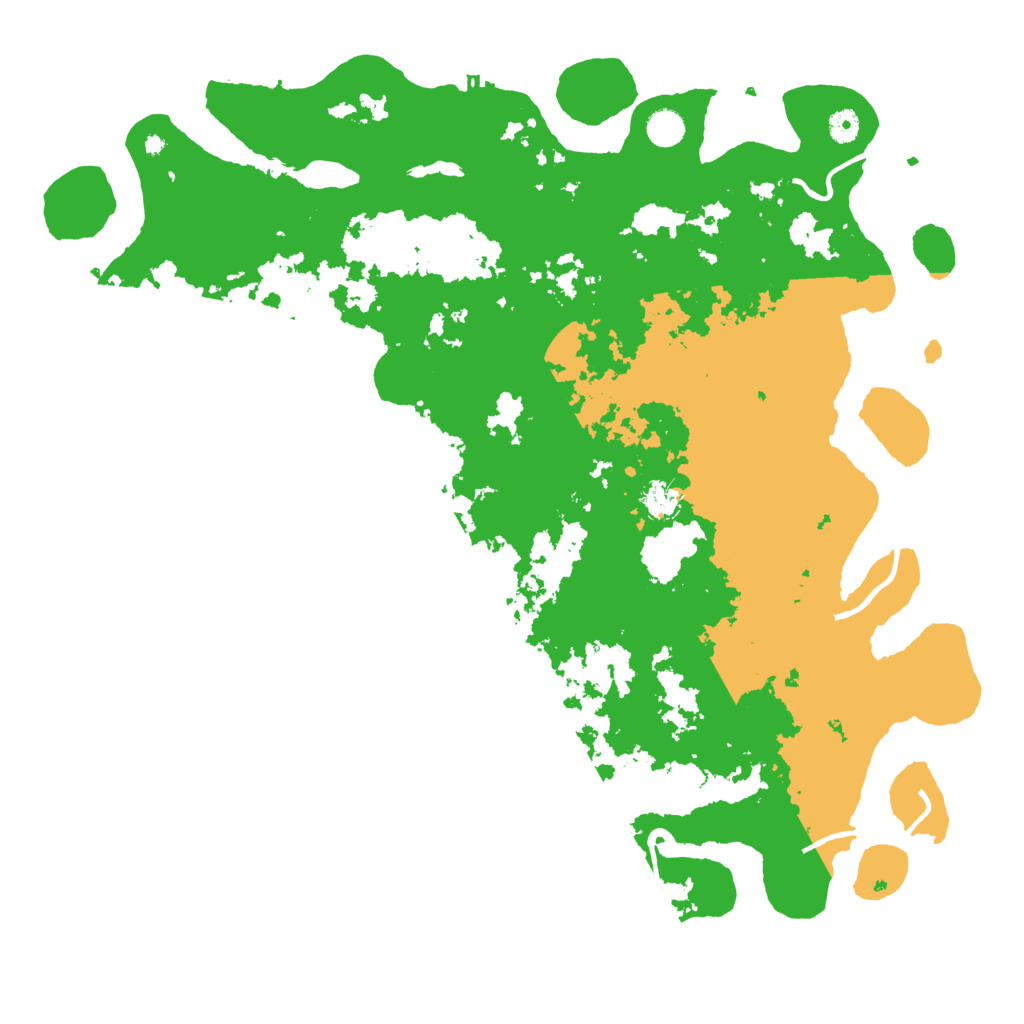 Biome Rust Map: Procedural Map, Size: 4800, Seed: 548327783