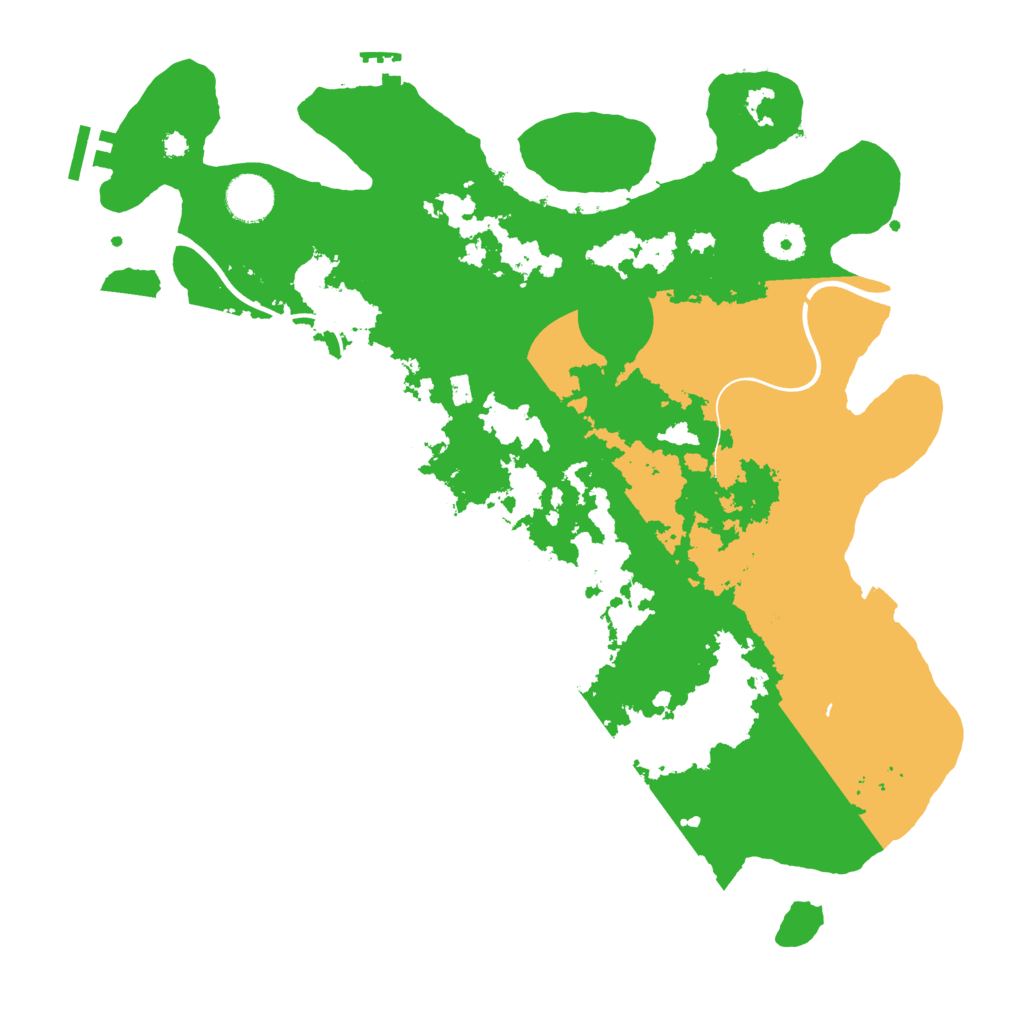 Biome Rust Map: Procedural Map, Size: 3750, Seed: 585468868