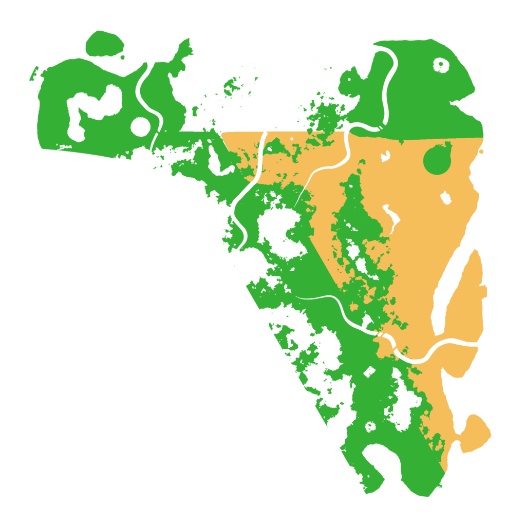 Biome Rust Map: Procedural Map, Size: 5000, Seed: 429837