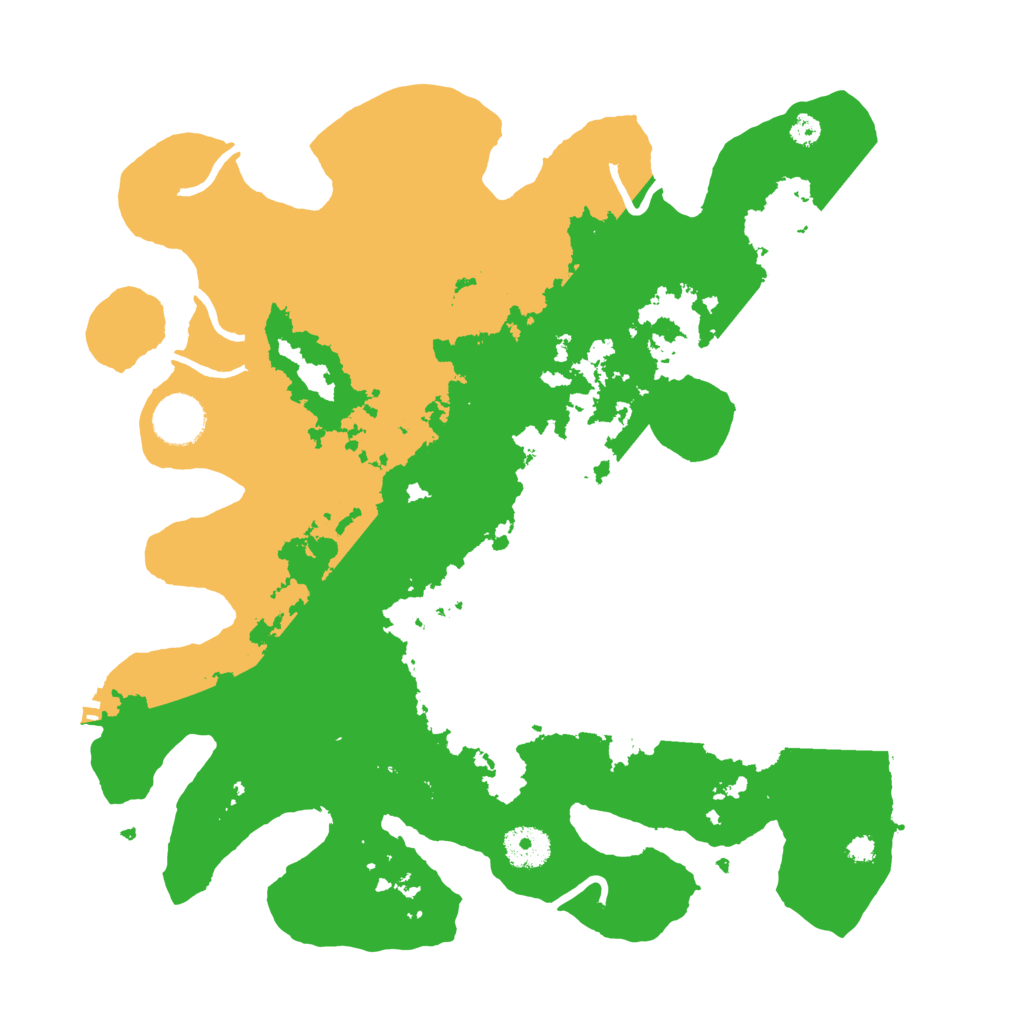 Biome Rust Map: Procedural Map, Size: 3500, Seed: 1741529393