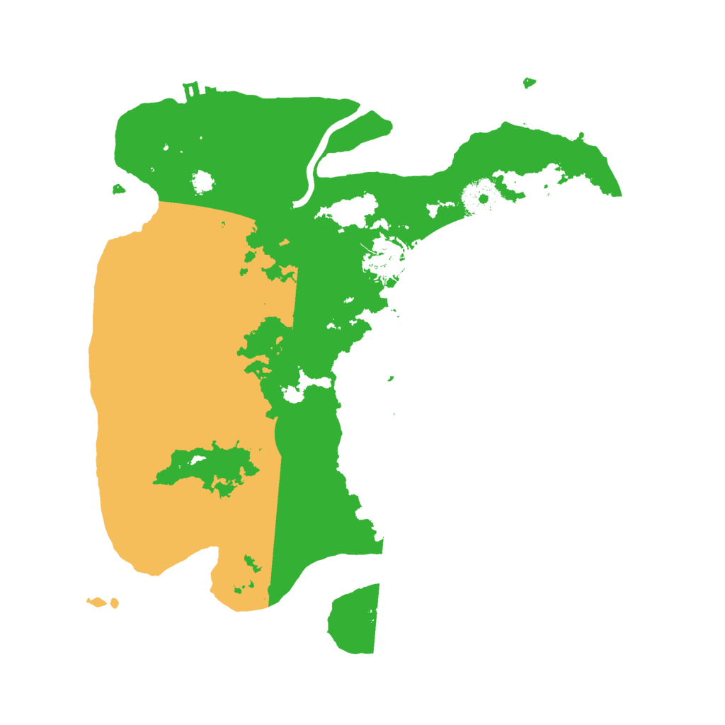 Biome Rust Map: Procedural Map, Size: 3000, Seed: 576513928