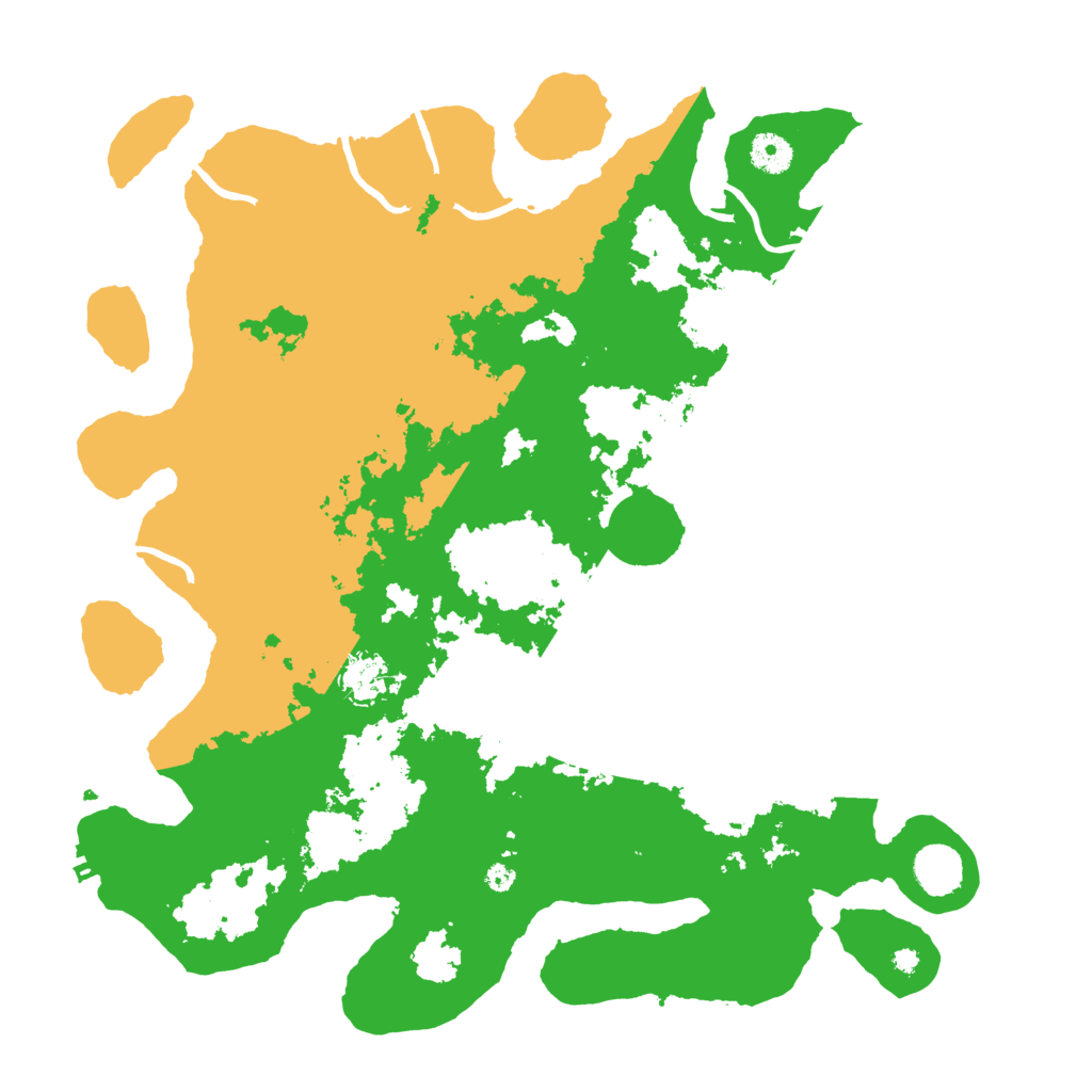 Biome Rust Map: Procedural Map, Size: 4000, Seed: 49625