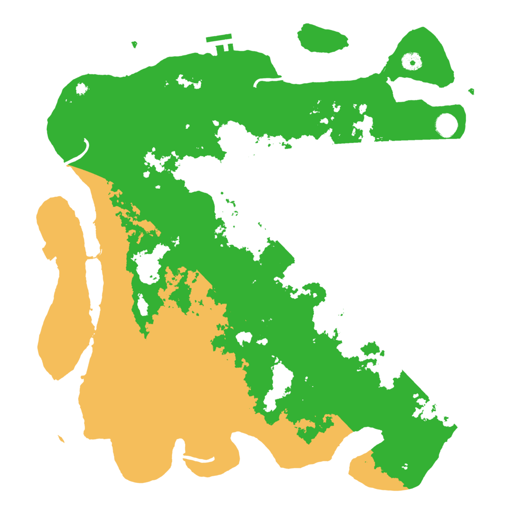 Biome Rust Map: Procedural Map, Size: 4100, Seed: 1152287873