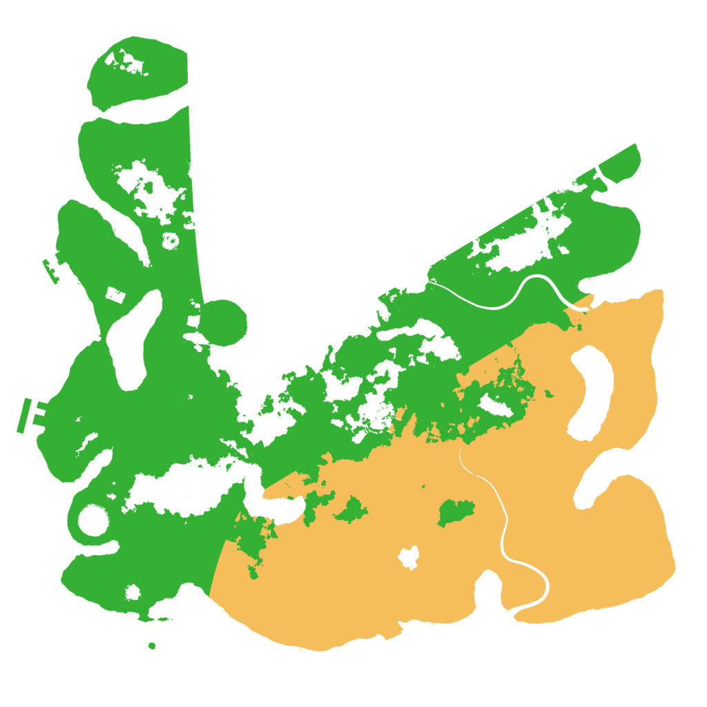 Biome Rust Map: Procedural Map, Size: 4050, Seed: 792873847