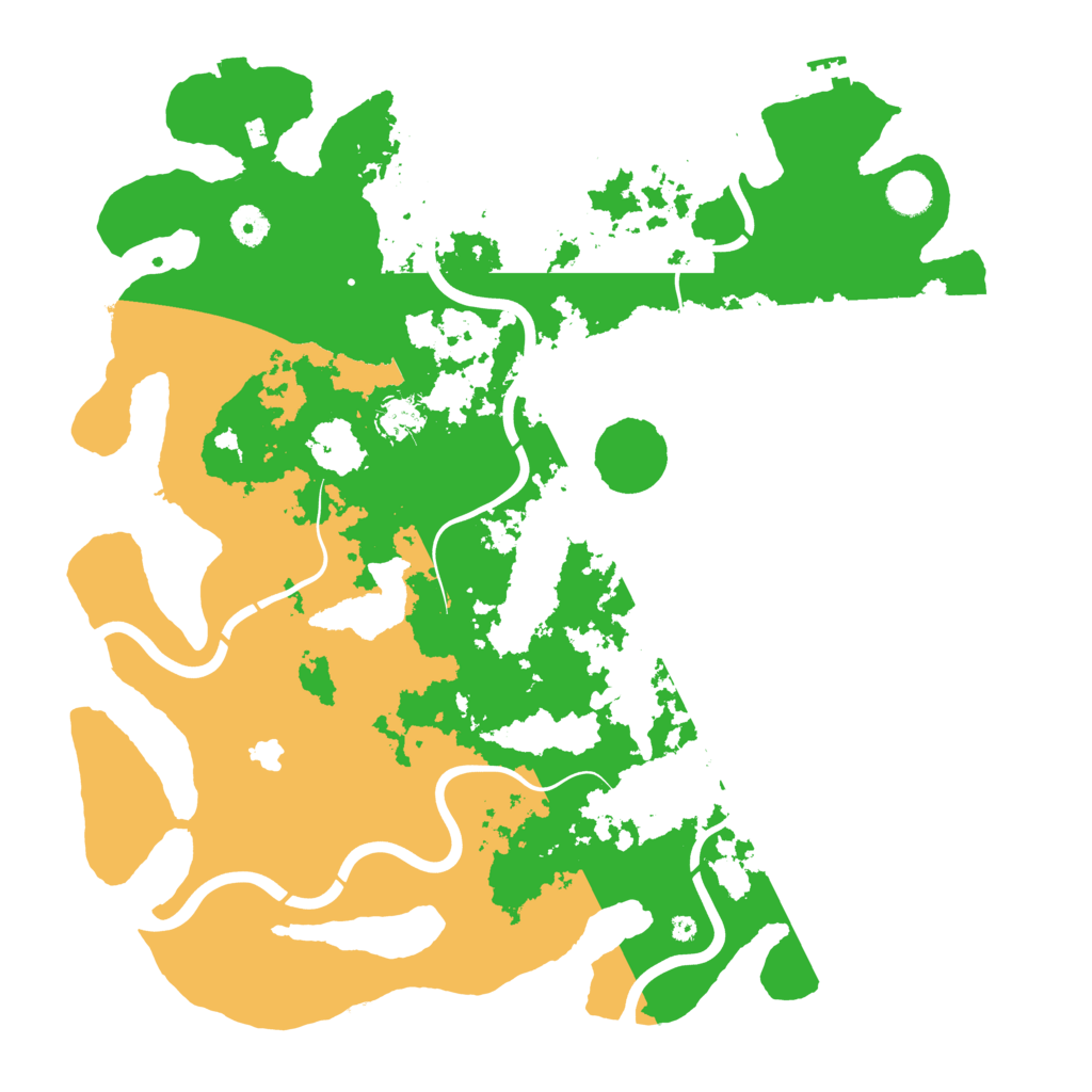 Biome Rust Map: Procedural Map, Size: 4250, Seed: 567238450