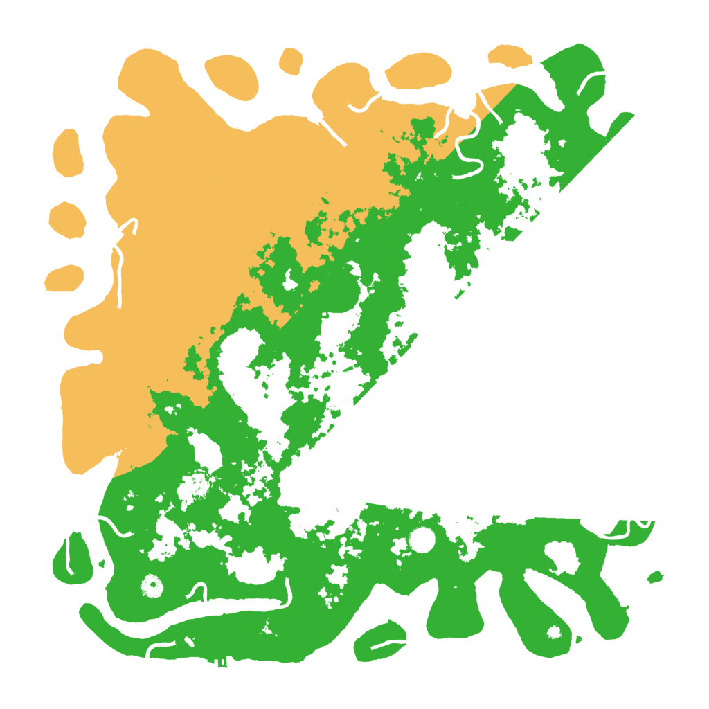 Biome Rust Map: Procedural Map, Size: 4800, Seed: 2107817003