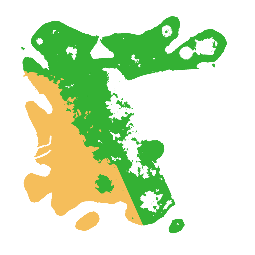 Biome Rust Map: Procedural Map, Size: 3500, Seed: 62168085
