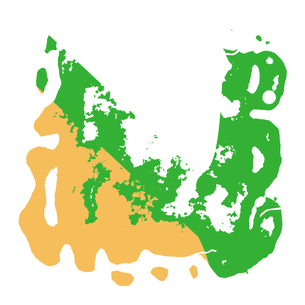 Biome Rust Map: Procedural Map, Size: 4000, Seed: 12529028