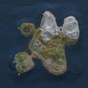 Thumbnail Rust Map: Procedural Map, Size: 2000, Seed: 20221210, 9 Monuments