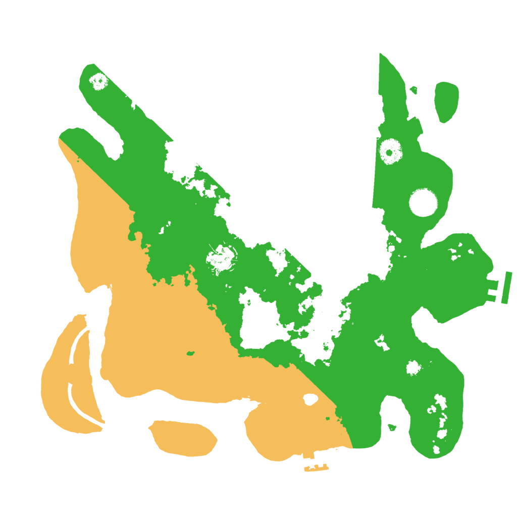 Biome Rust Map: Procedural Map, Size: 3250, Seed: 529128312