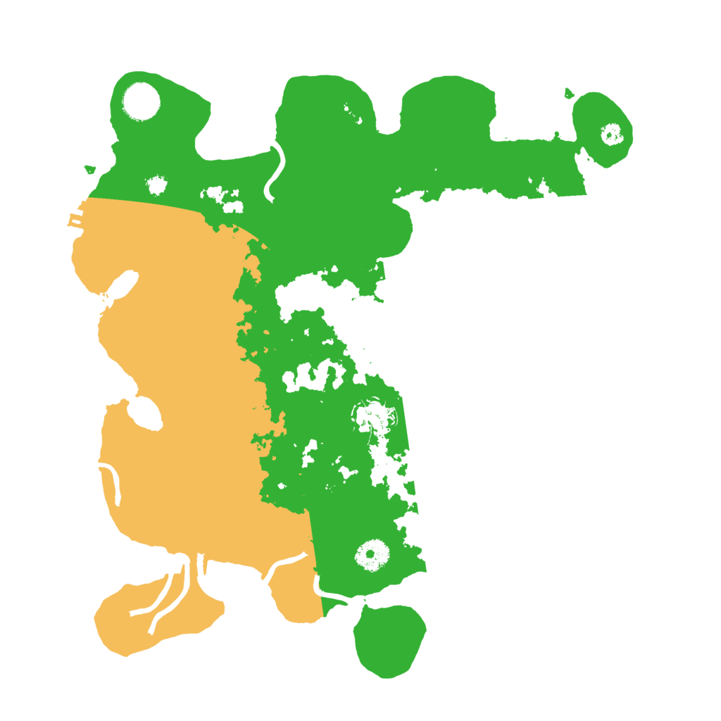 Biome Rust Map: Procedural Map, Size: 3400, Seed: 832952960