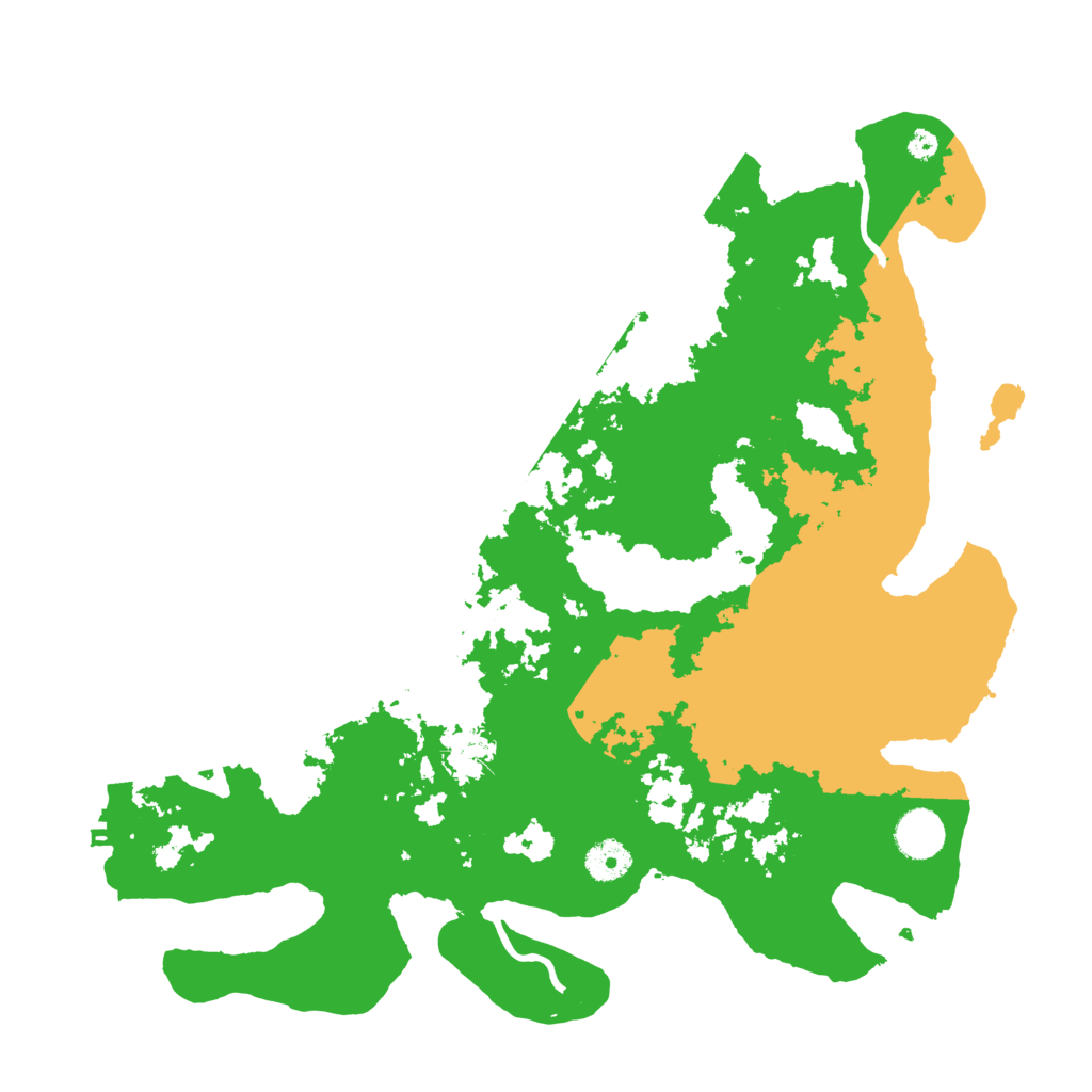 Biome Rust Map: Procedural Map, Size: 3850, Seed: 55094647