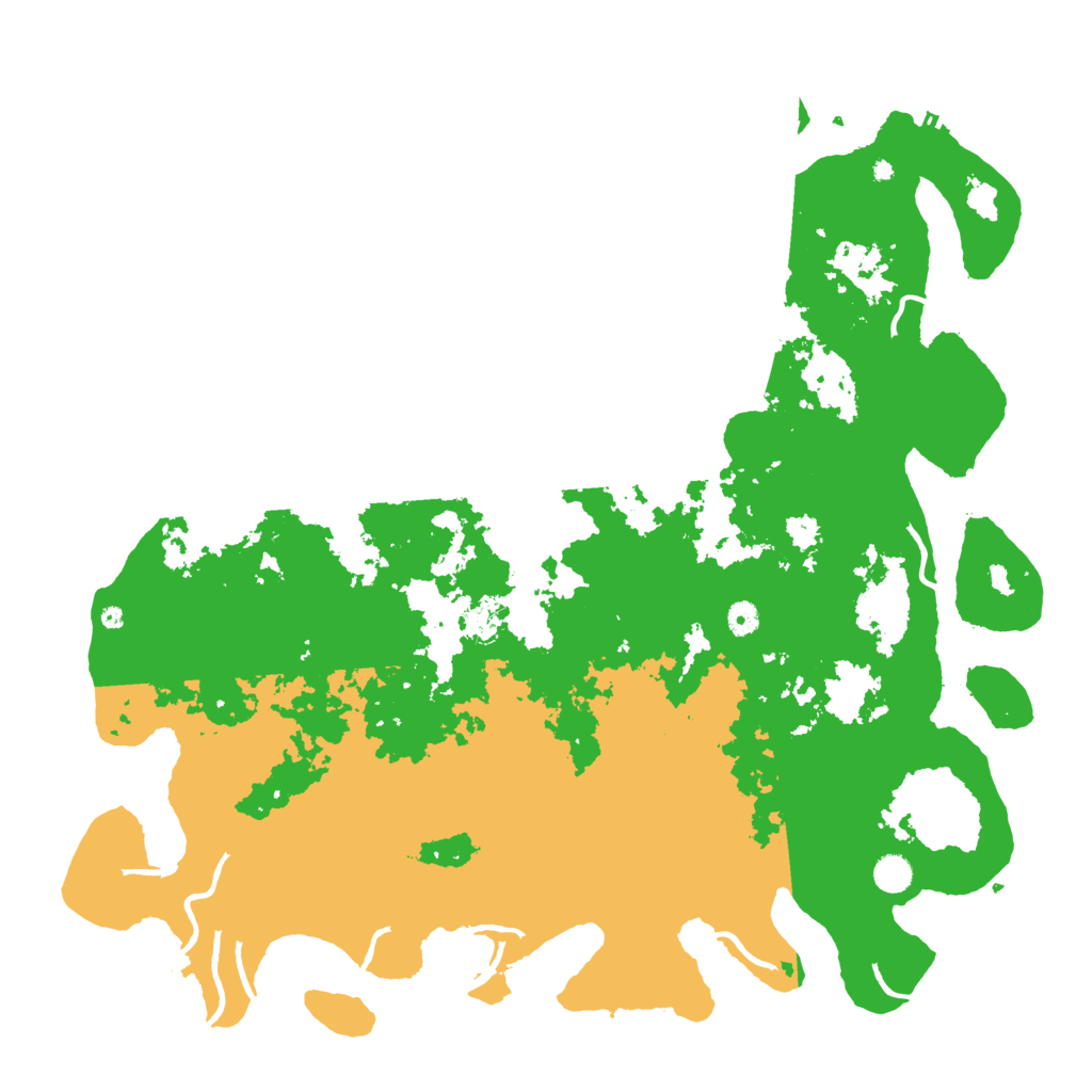 Biome Rust Map: Procedural Map, Size: 5000, Seed: 805276885