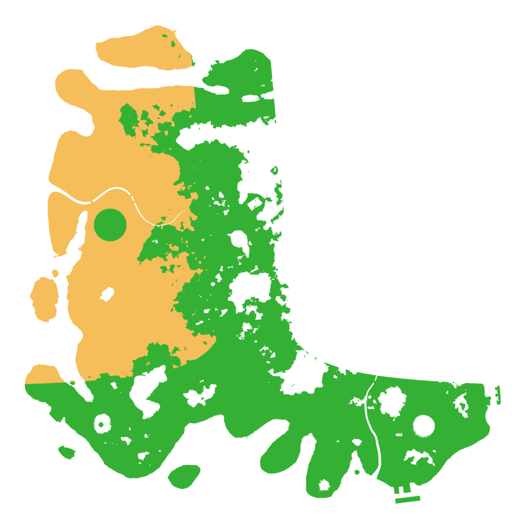 Biome Rust Map: Procedural Map, Size: 4250, Seed: 919911421