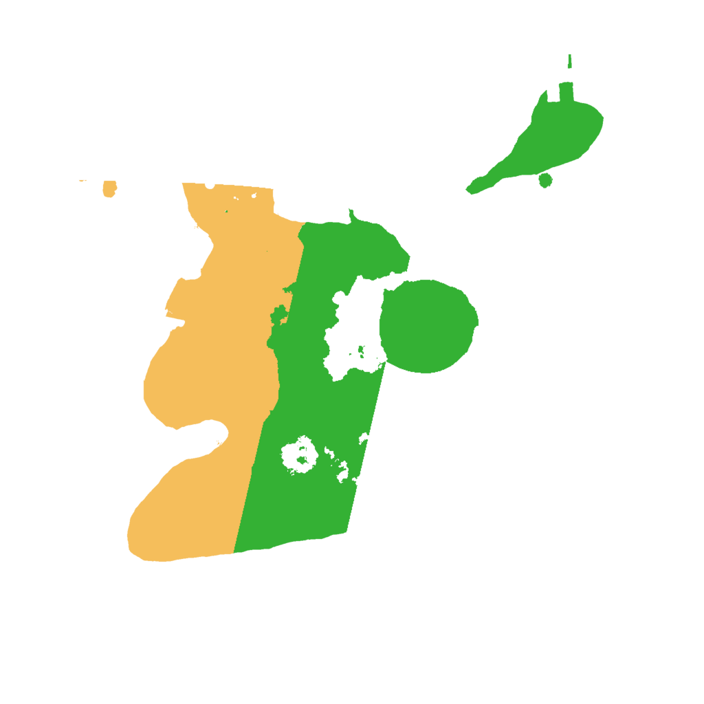 Biome Rust Map: Procedural Map, Size: 2000, Seed: 171218