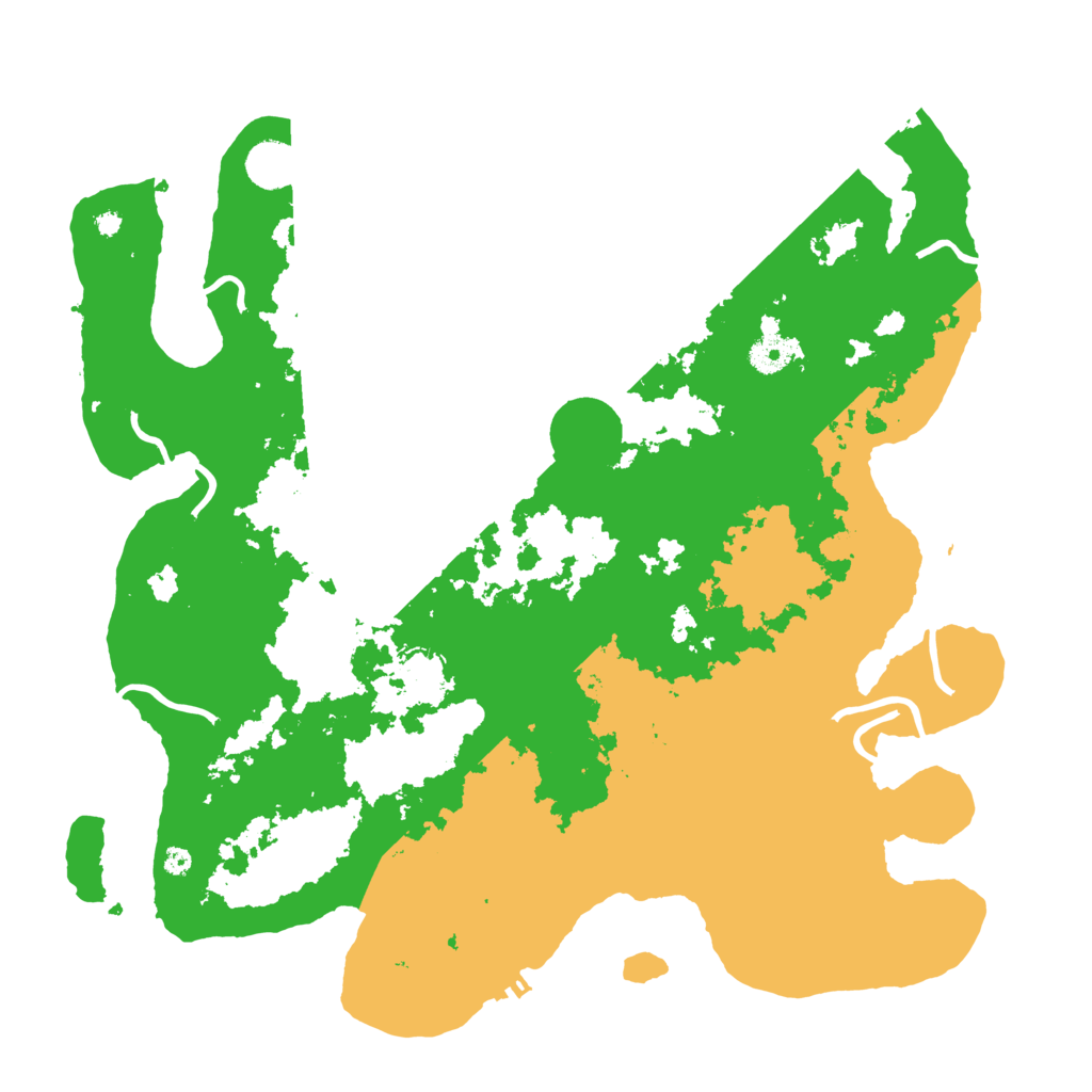 Biome Rust Map: Procedural Map, Size: 4000, Seed: 1126090655