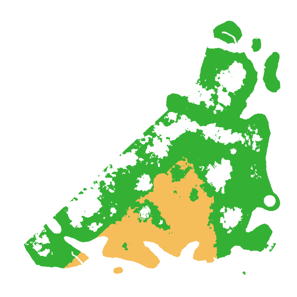 Biome Rust Map: Procedural Map, Size: 4500, Seed: 660717360