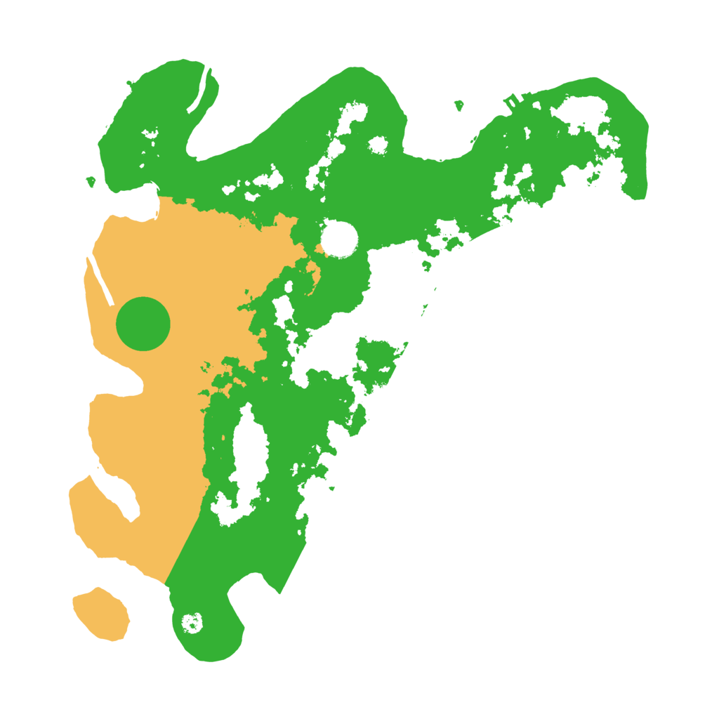 Biome Rust Map: Procedural Map, Size: 3500, Seed: 2053674016