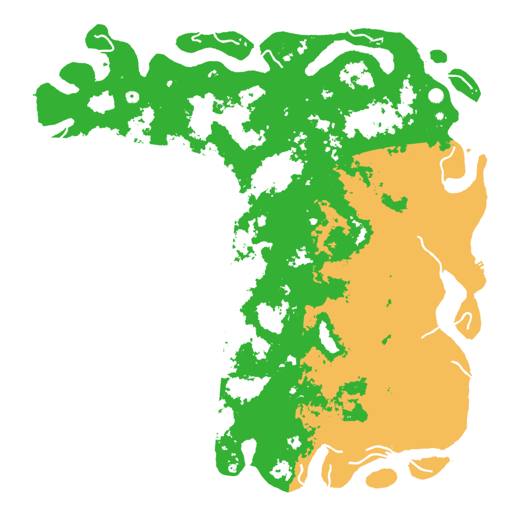 Biome Rust Map: Procedural Map, Size: 6000, Seed: 111566774