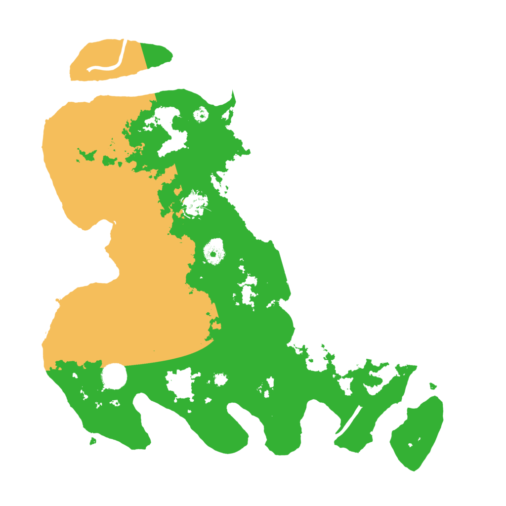 Biome Rust Map: Procedural Map, Size: 3500, Seed: 28797534