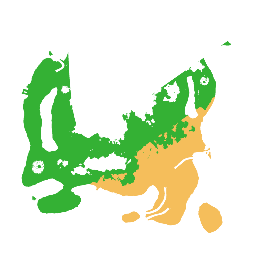 Biome Rust Map: Procedural Map, Size: 3000, Seed: 971978724