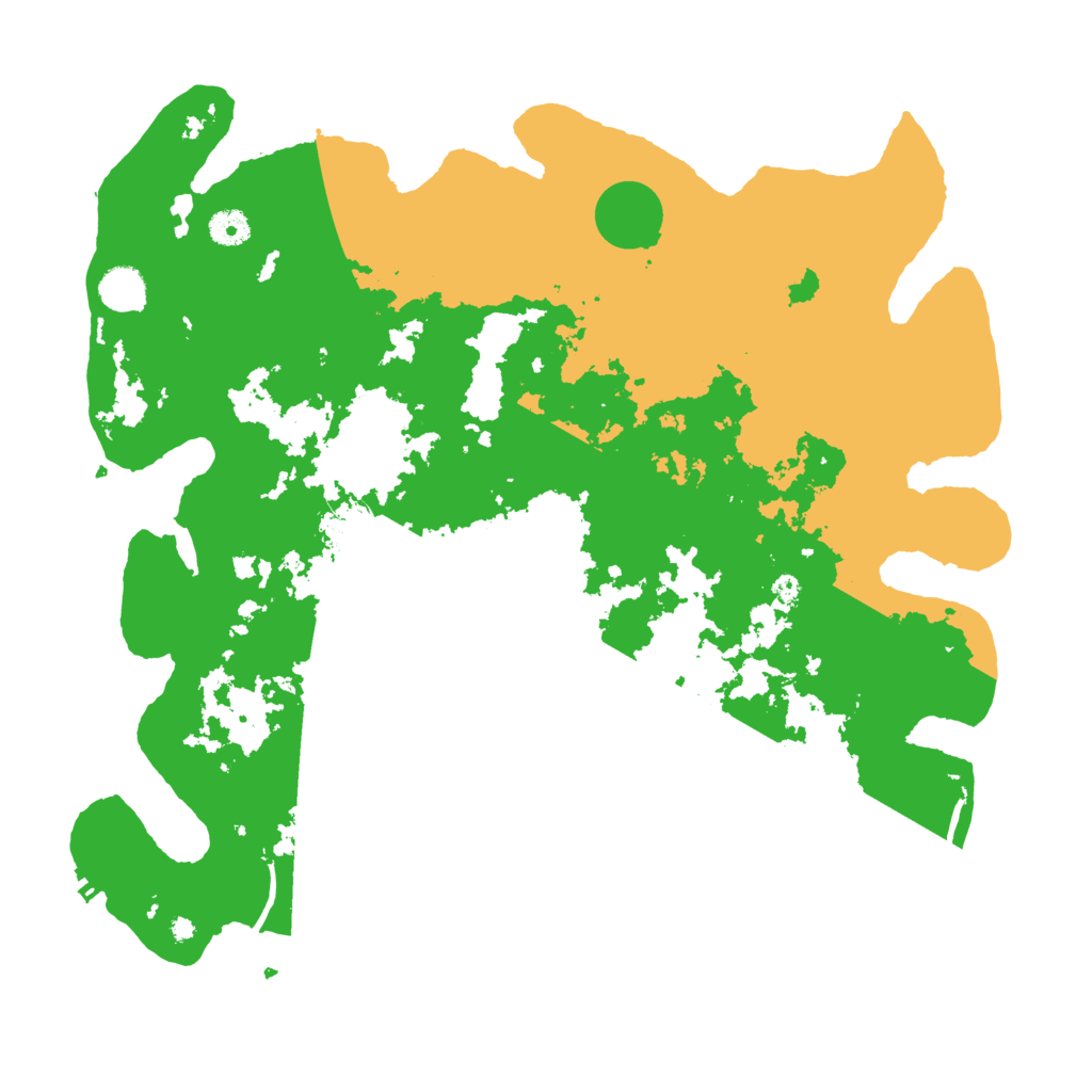 Biome Rust Map: Procedural Map, Size: 4250, Seed: 840124394