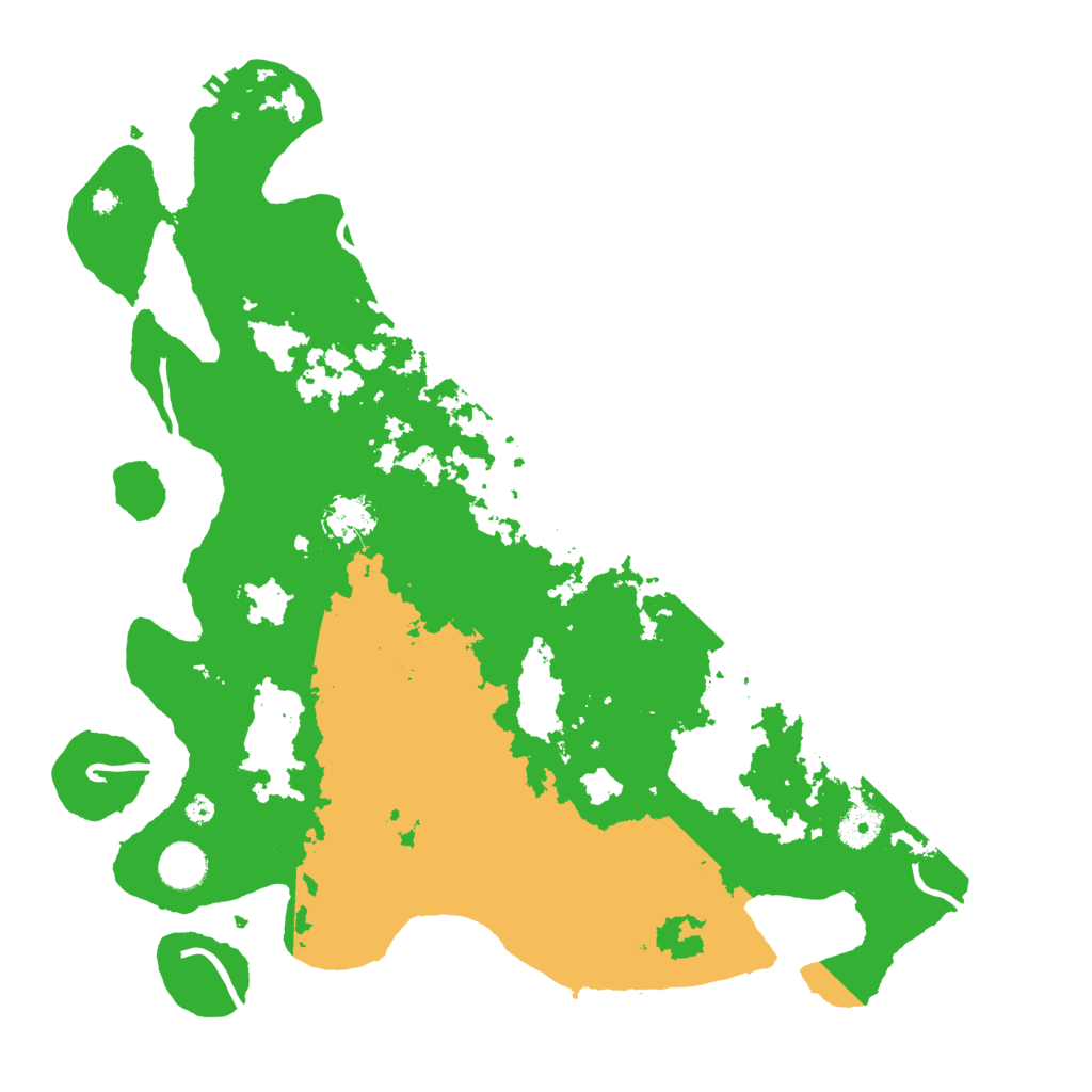 Biome Rust Map: Procedural Map, Size: 4000, Seed: 1307036661