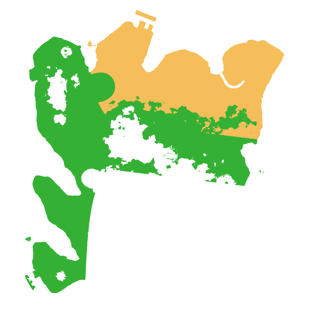 Biome Rust Map: Procedural Map, Size: 3000, Seed: 853498685