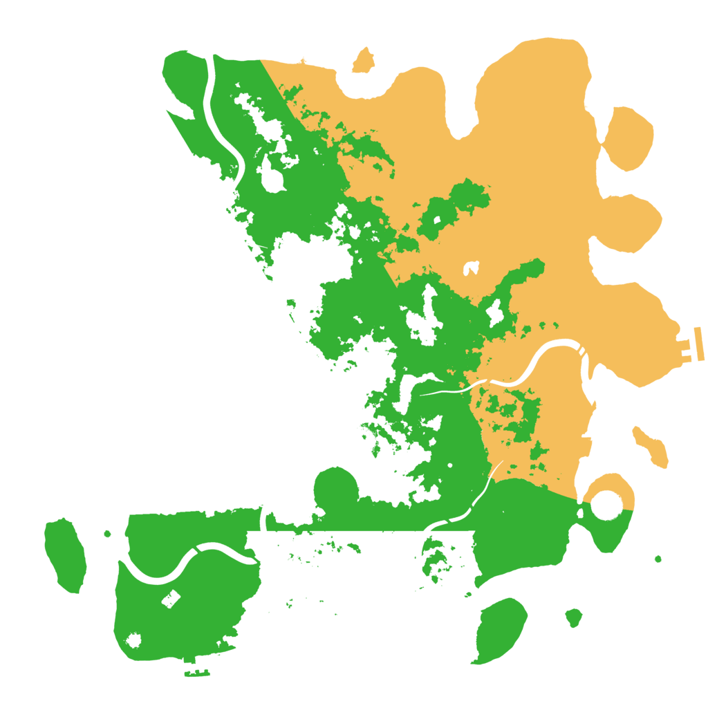 Biome Rust Map: Procedural Map, Size: 4250, Seed: 17894
