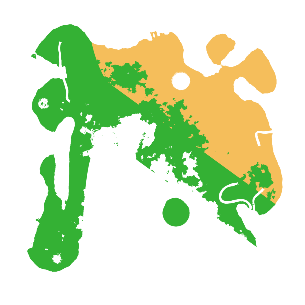 Biome Rust Map: Procedural Map, Size: 3000, Seed: 2054482891