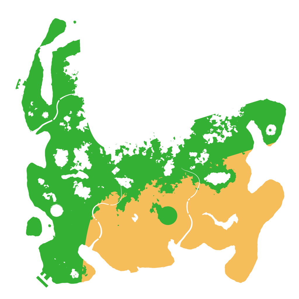 Biome Rust Map: Procedural Map, Size: 4250, Seed: 988299077