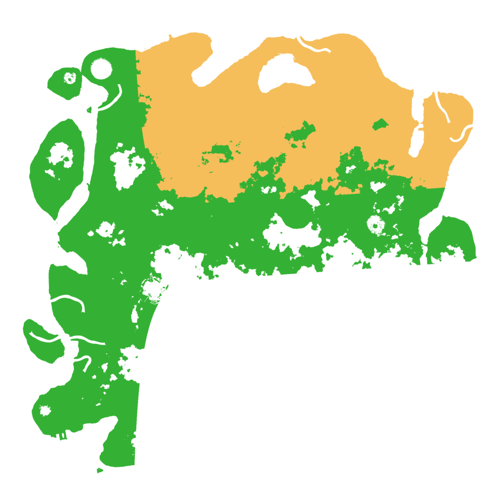 Biome Rust Map: Procedural Map, Size: 4250, Seed: 37657572