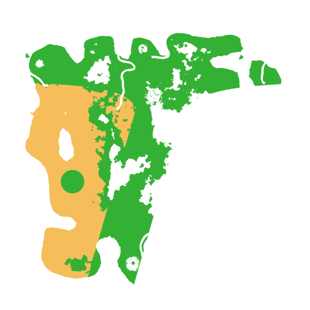 Biome Rust Map: Procedural Map, Size: 3500, Seed: 1239548901