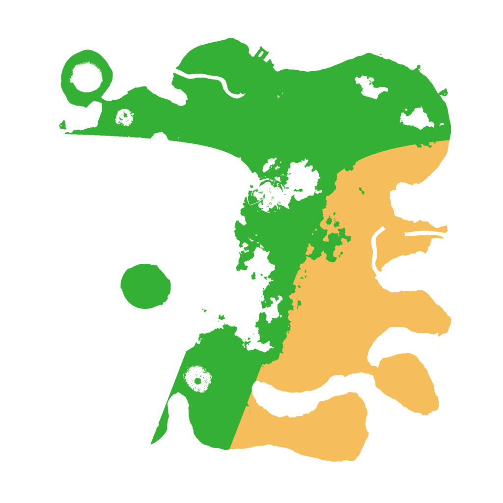 Biome Rust Map: Procedural Map, Size: 3000, Seed: 193197