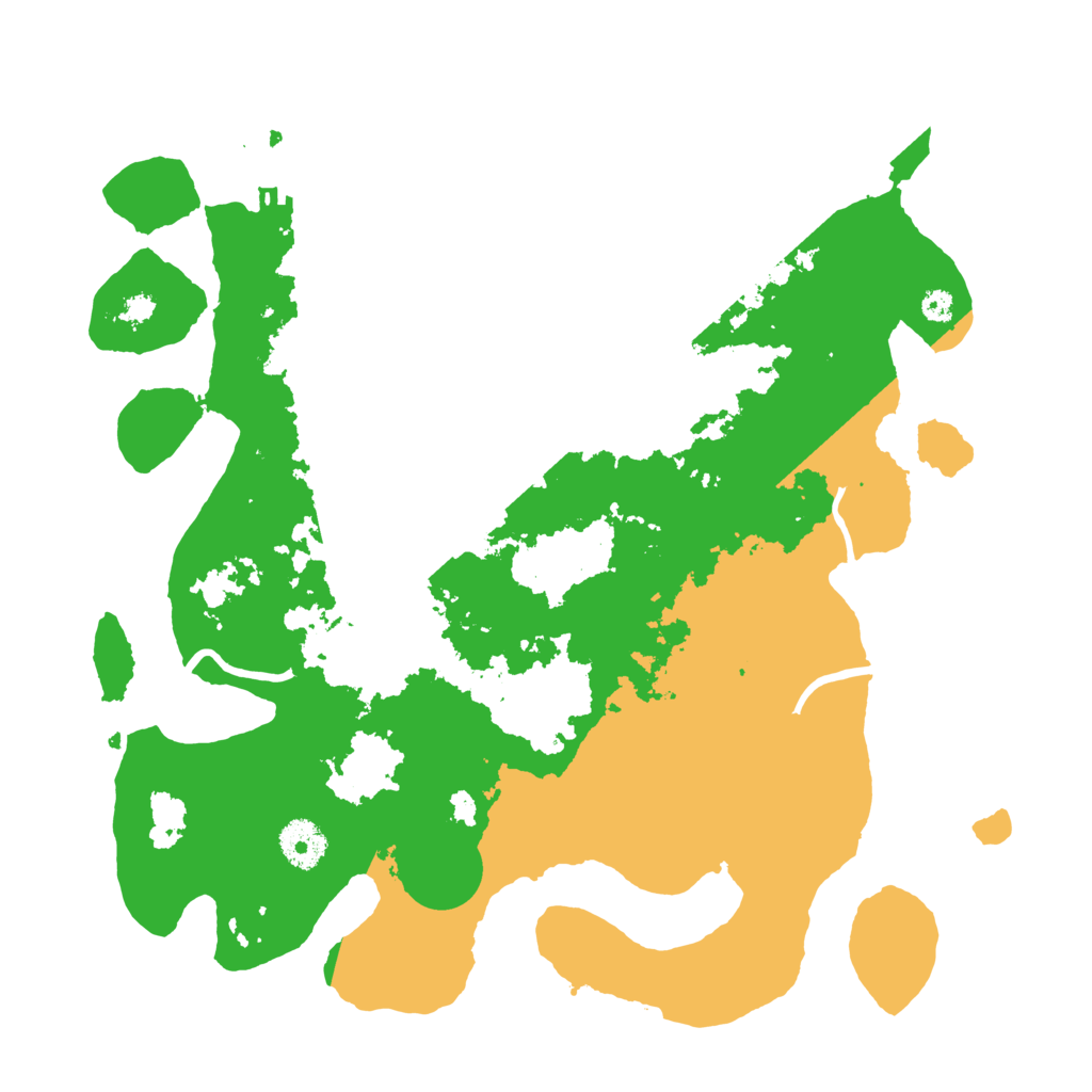 Biome Rust Map: Procedural Map, Size: 3500, Seed: 1367209