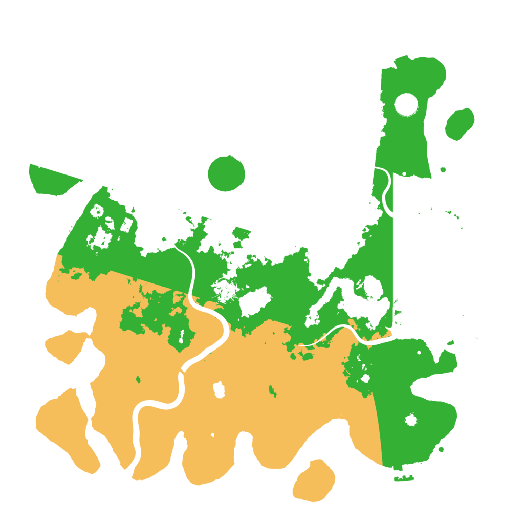 Biome Rust Map: Procedural Map, Size: 4000, Seed: 73287