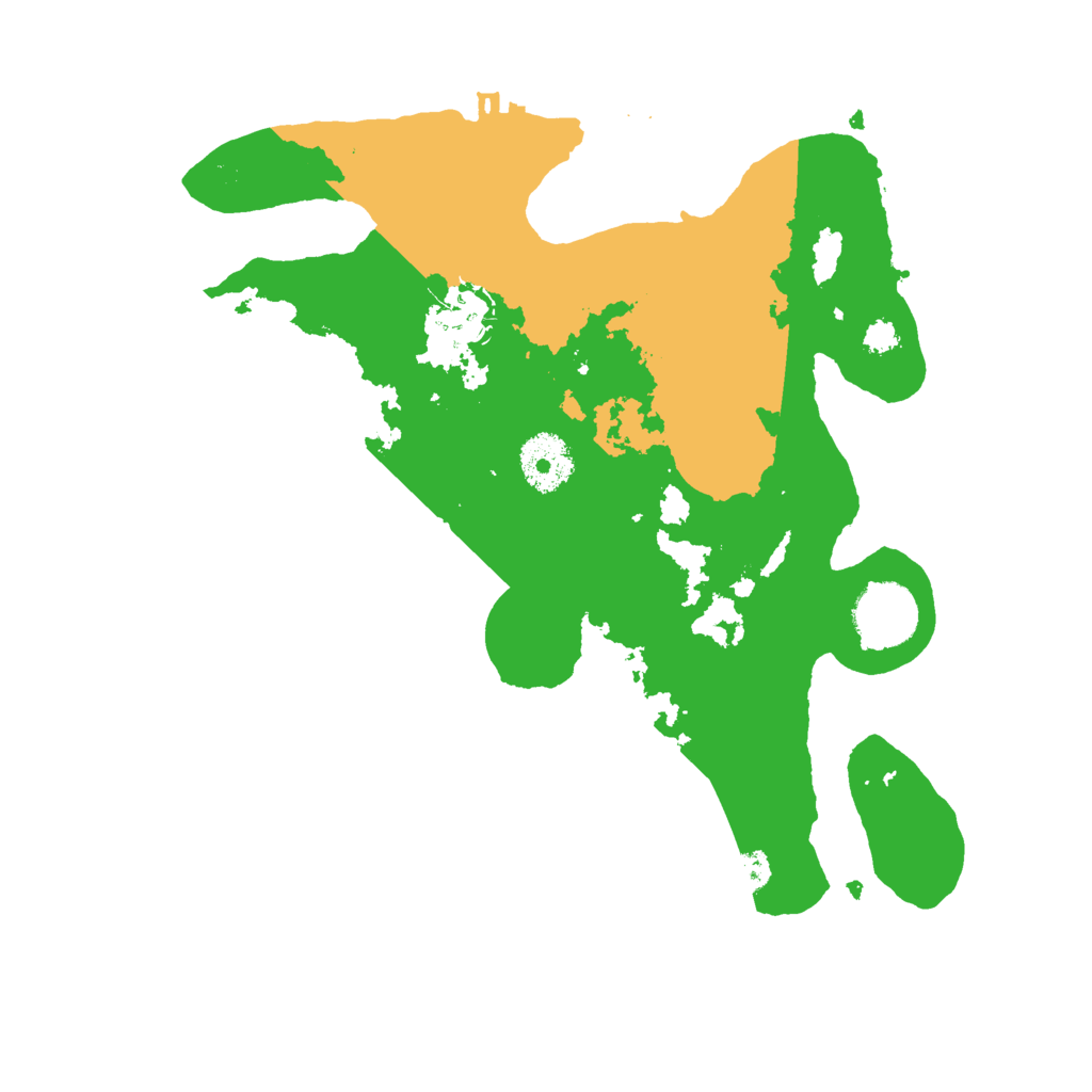 Biome Rust Map: Procedural Map, Size: 3000, Seed: 681383154