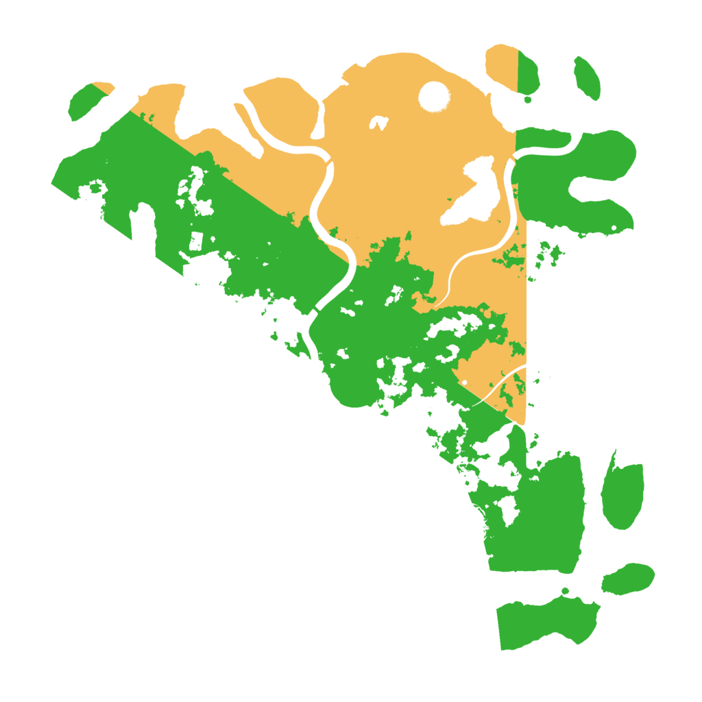 Biome Rust Map: Procedural Map, Size: 4000, Seed: 52634152