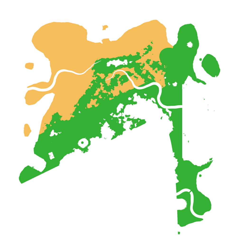 Biome Rust Map: Procedural Map, Size: 3800, Seed: 56785674