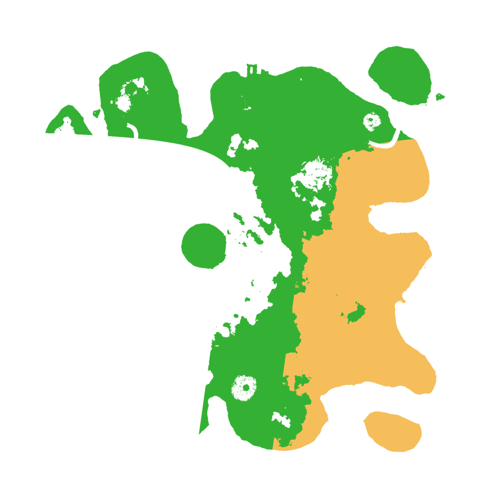 Biome Rust Map: Procedural Map, Size: 3000, Seed: 799994806
