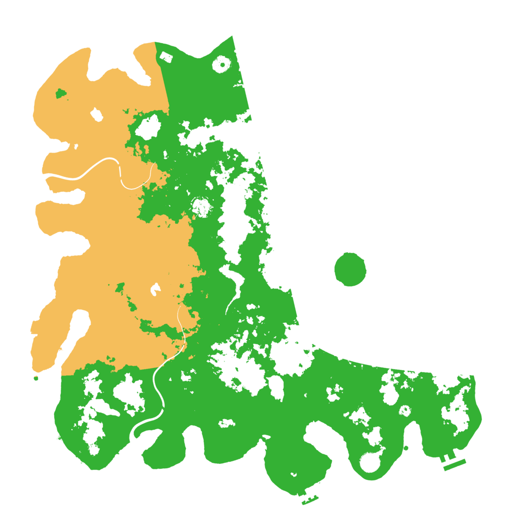 Biome Rust Map: Procedural Map, Size: 4500, Seed: 3479127
